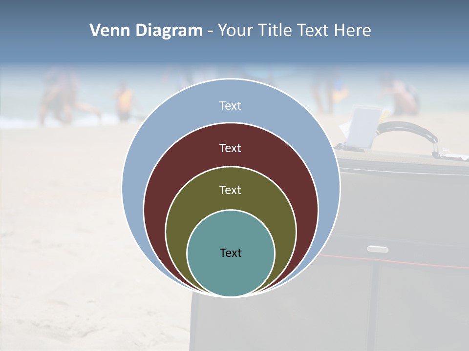 Indulge Vacation Beach PowerPoint Template