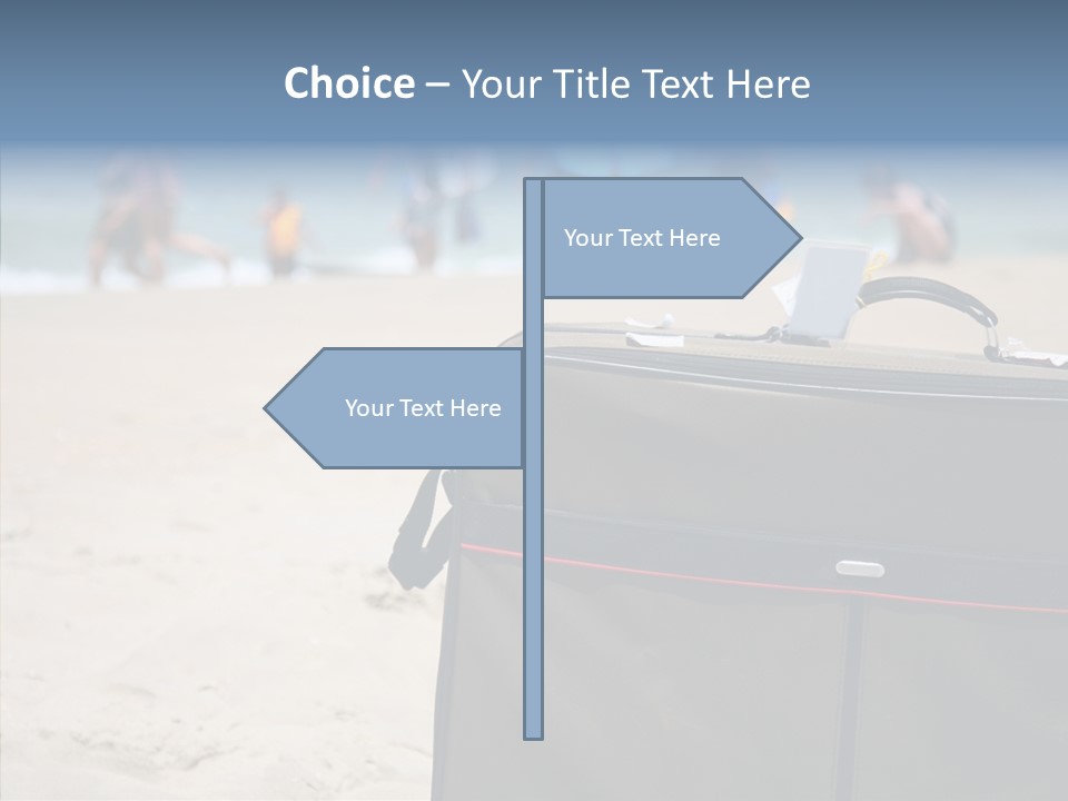 Indulge Vacation Beach PowerPoint Template