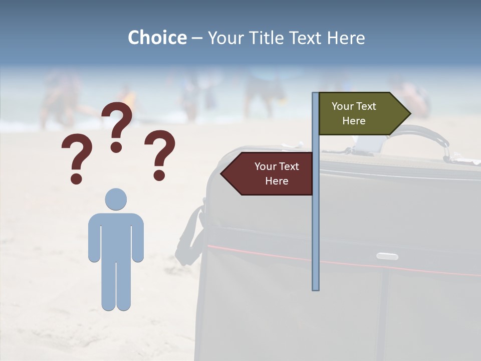 Indulge Vacation Beach PowerPoint Template