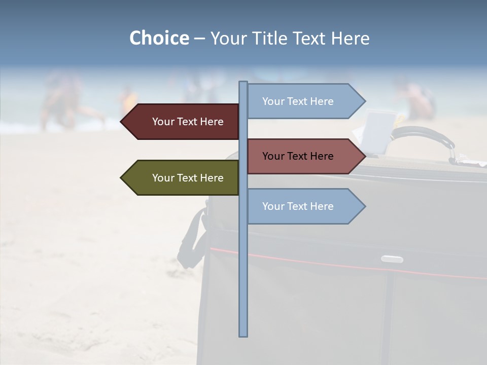 Indulge Vacation Beach PowerPoint Template