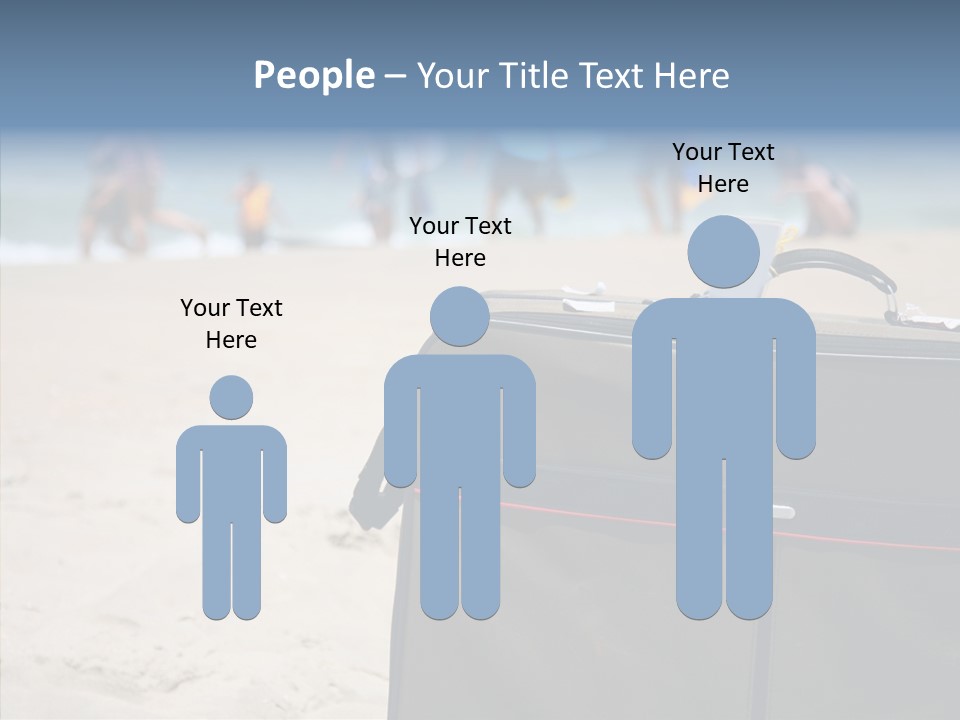 Indulge Vacation Beach PowerPoint Template