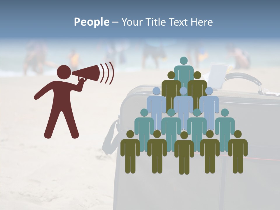 Indulge Vacation Beach PowerPoint Template