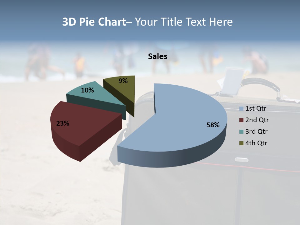 Indulge Vacation Beach PowerPoint Template
