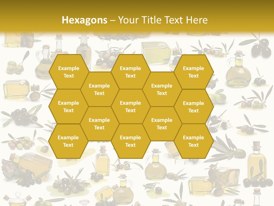 Eating Harvest Olive PowerPoint Template