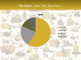 Eating Harvest Olive PowerPoint Template