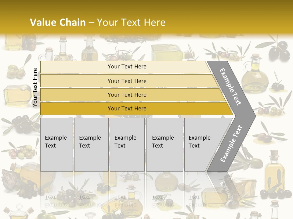 Eating Harvest Olive PowerPoint Template