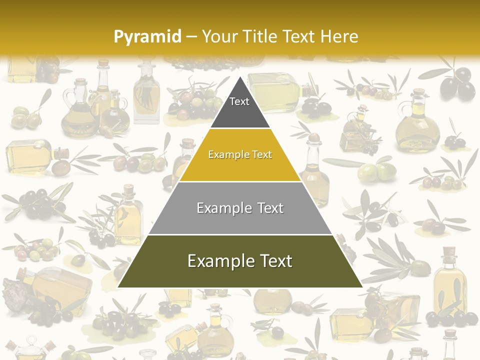Eating Harvest Olive PowerPoint Template