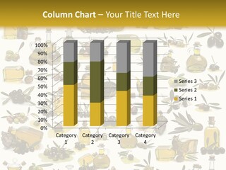 Eating Harvest Olive PowerPoint Template