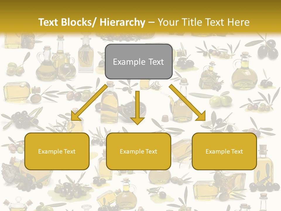 Eating Harvest Olive PowerPoint Template