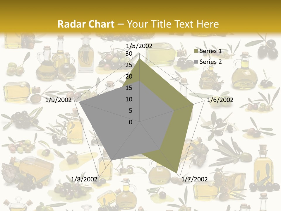 Eating Harvest Olive PowerPoint Template