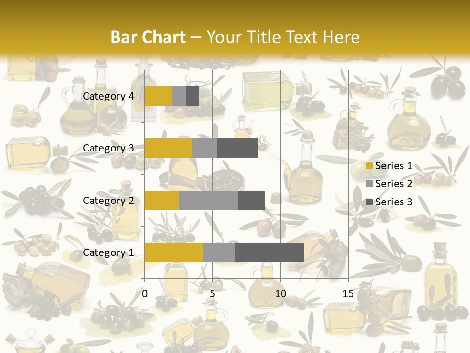 Eating Harvest Olive PowerPoint Template
