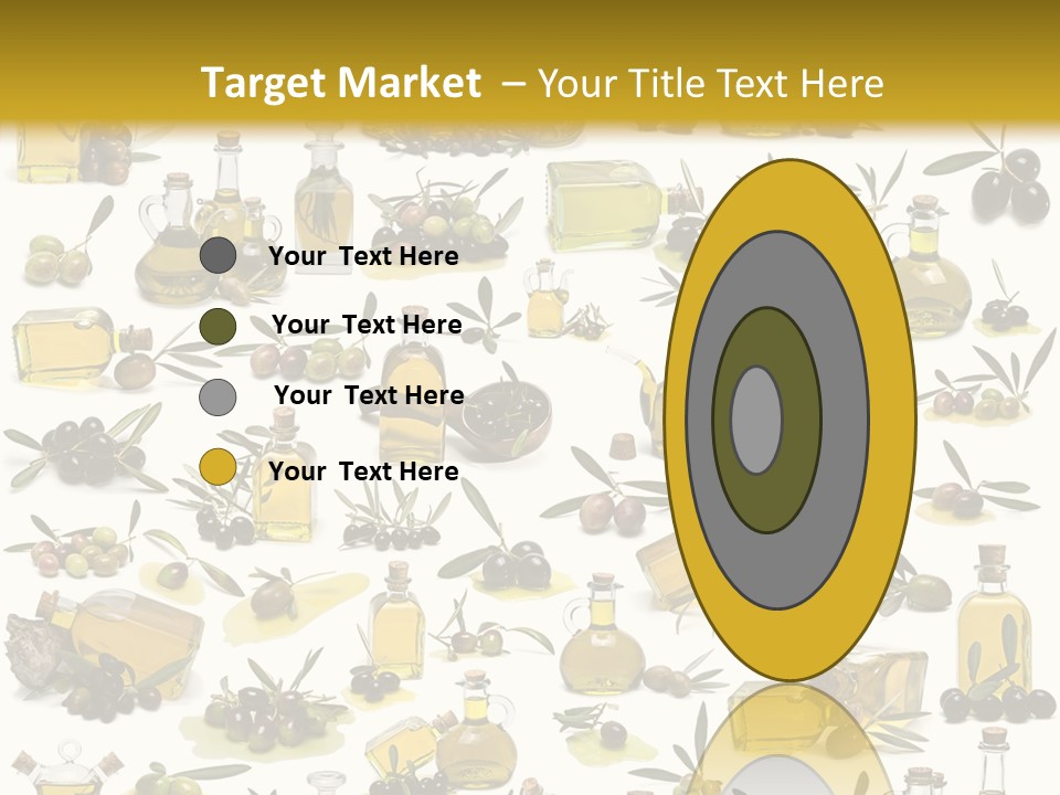 Eating Harvest Olive PowerPoint Template