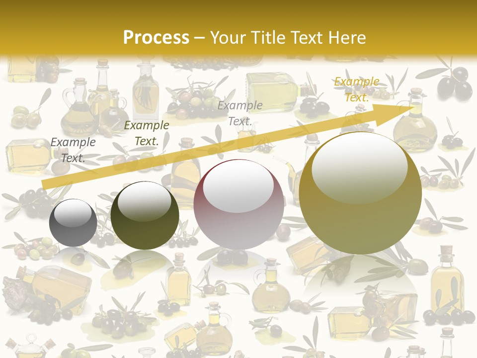 Eating Harvest Olive PowerPoint Template