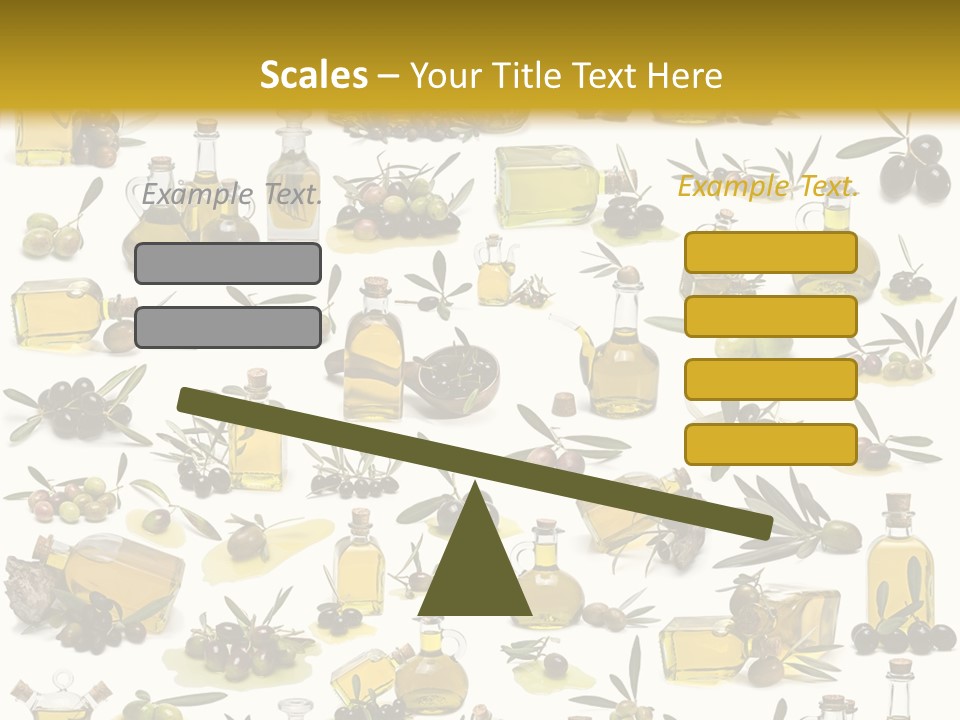 Eating Harvest Olive PowerPoint Template