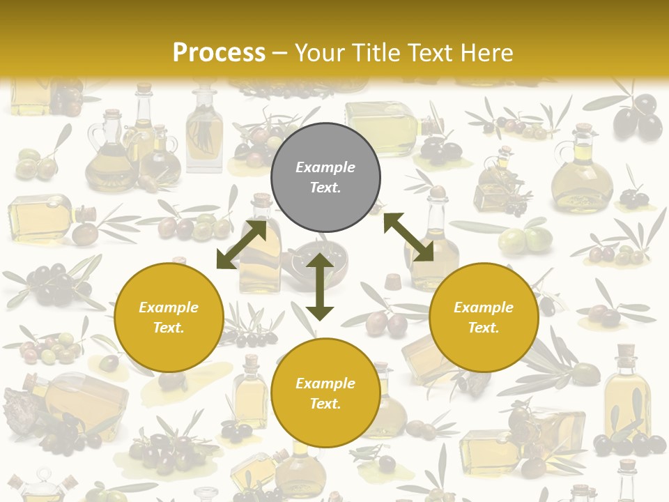 Eating Harvest Olive PowerPoint Template