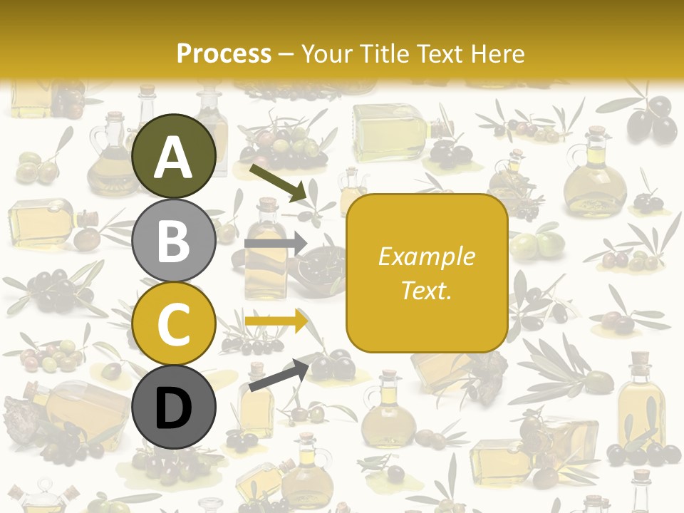 Eating Harvest Olive PowerPoint Template