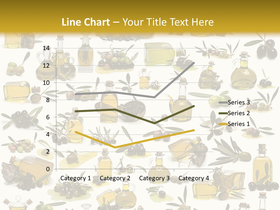 Eating Harvest Olive PowerPoint Template