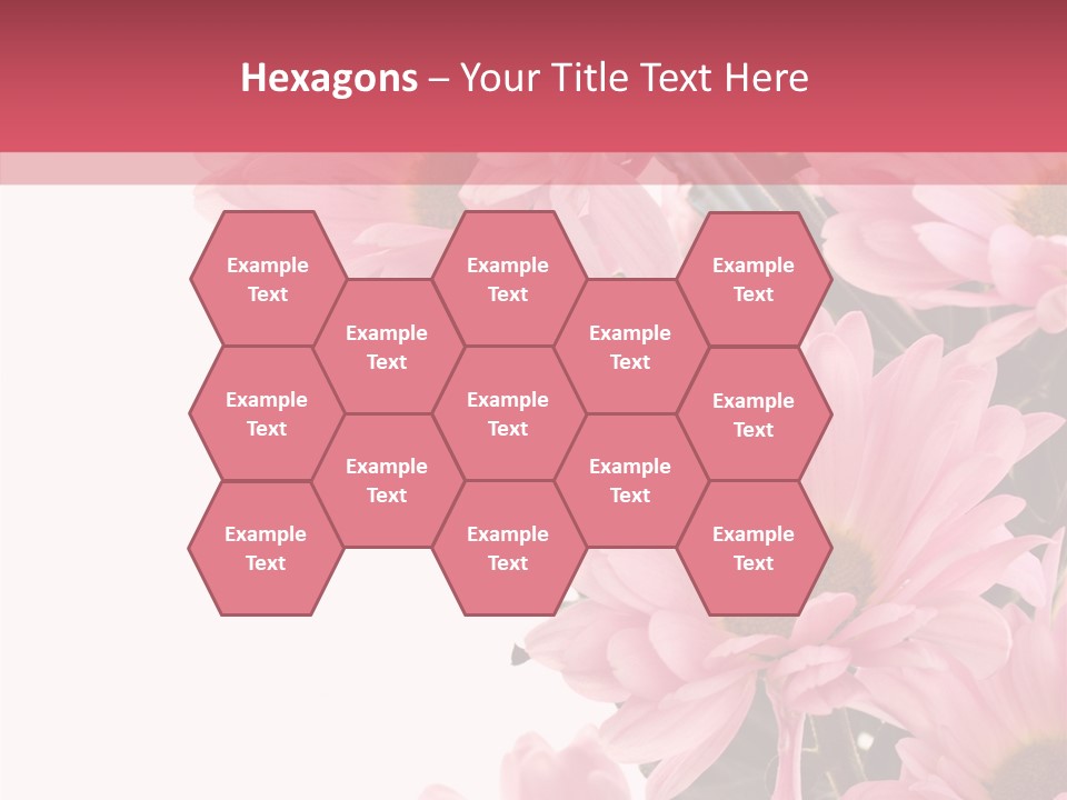 Blossom Head White PowerPoint Template