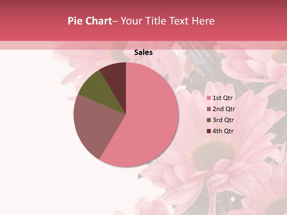 Blossom Head White PowerPoint Template