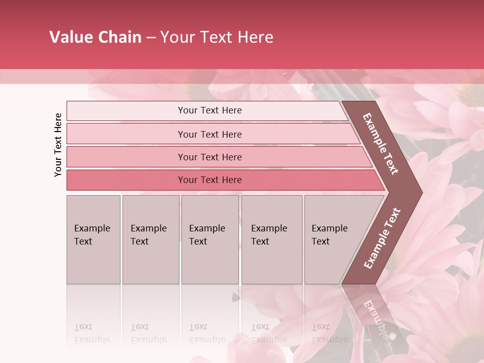 Blossom Head White PowerPoint Template