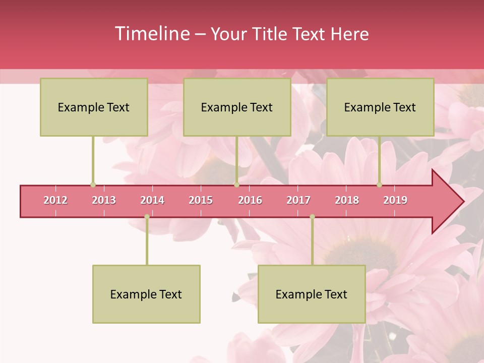 Blossom Head White PowerPoint Template