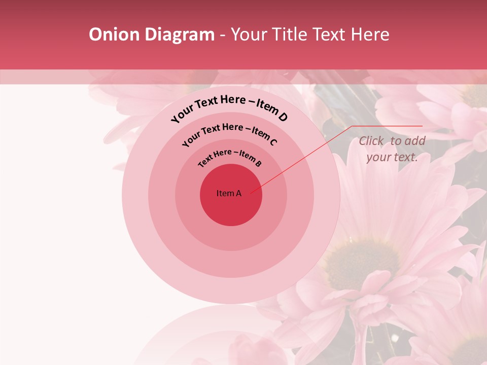 Blossom Head White PowerPoint Template