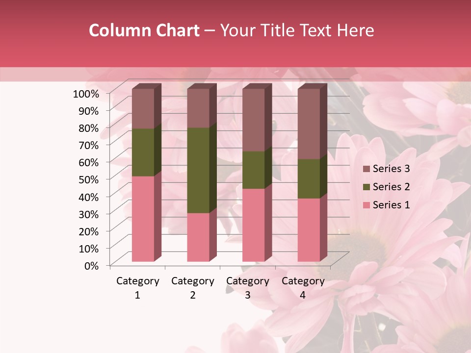 Blossom Head White PowerPoint Template