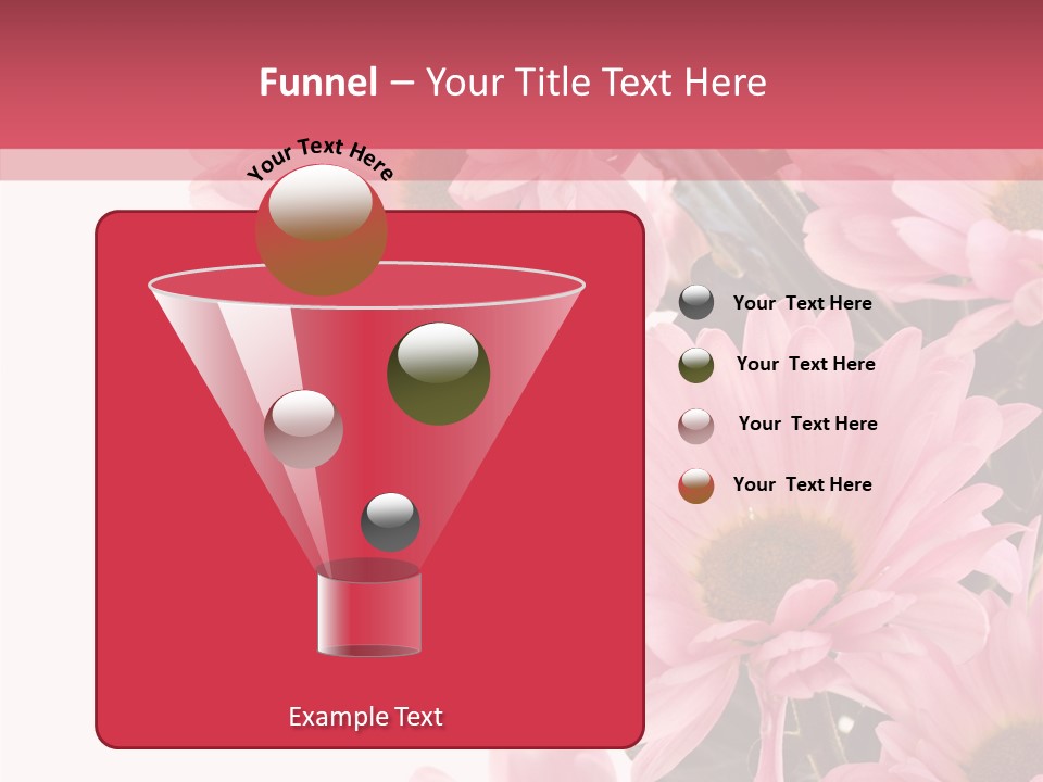 Blossom Head White PowerPoint Template