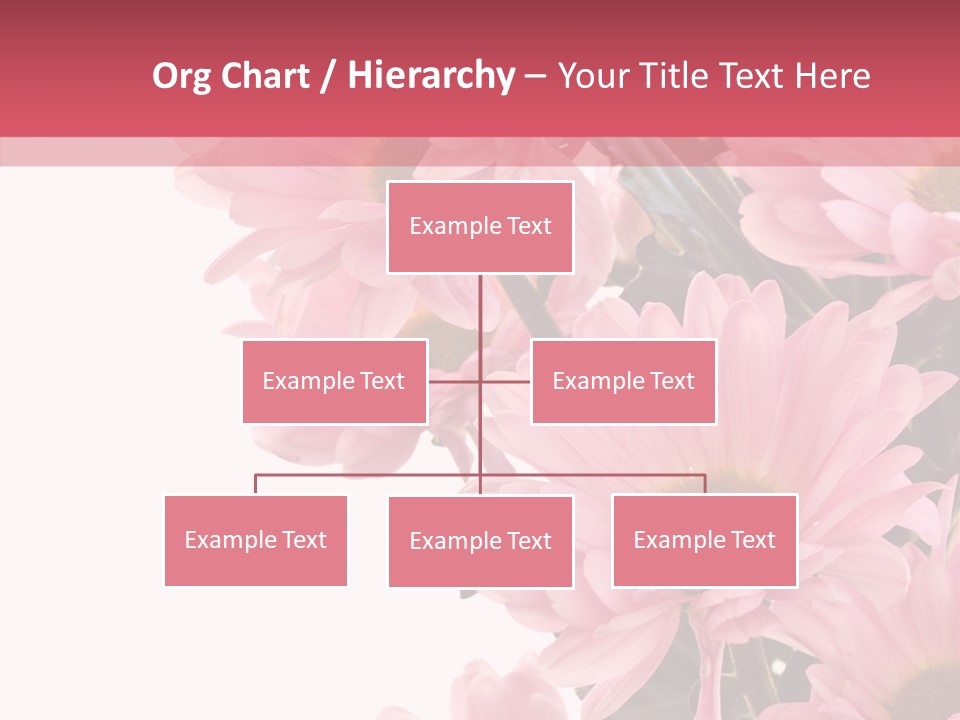 Blossom Head White PowerPoint Template
