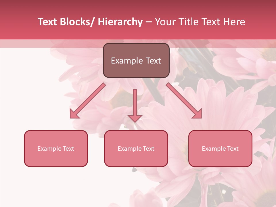 Blossom Head White PowerPoint Template