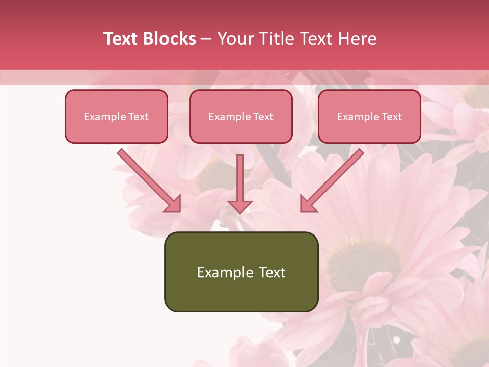 Blossom Head White PowerPoint Template