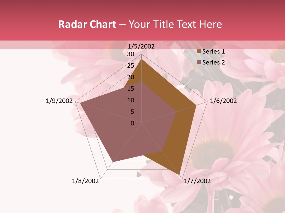 Blossom Head White PowerPoint Template