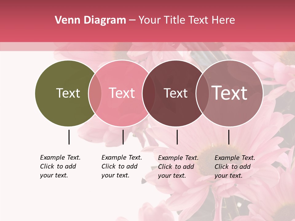 Blossom Head White PowerPoint Template