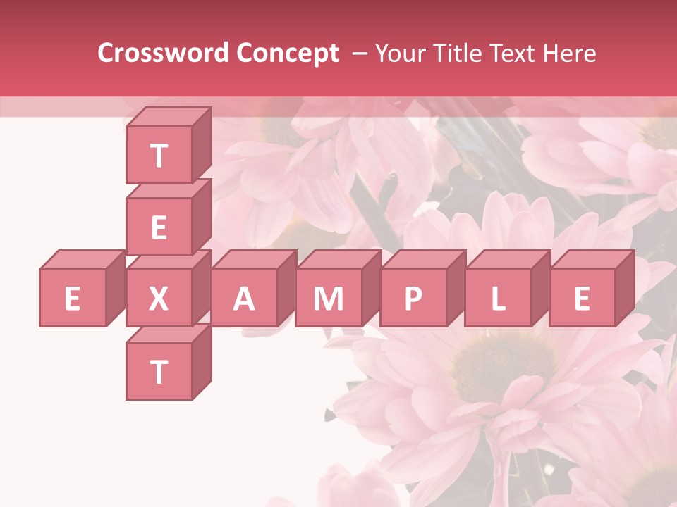 Blossom Head White PowerPoint Template