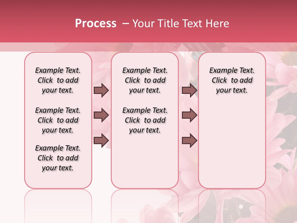 Blossom Head White PowerPoint Template