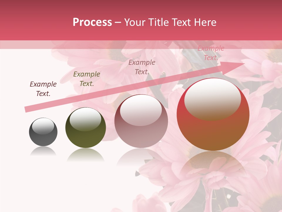 Blossom Head White PowerPoint Template