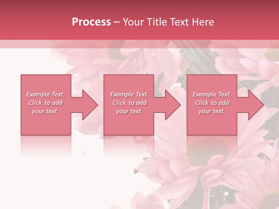 Blossom Head White PowerPoint Template