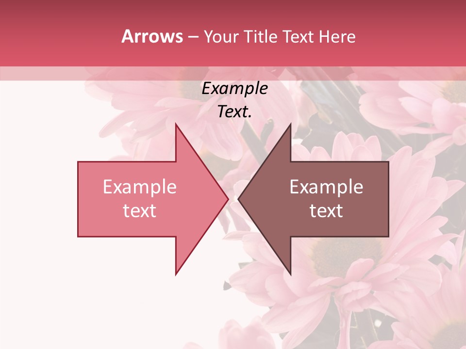 Blossom Head White PowerPoint Template