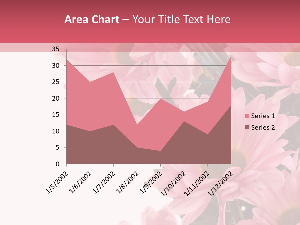Blossom Head White PowerPoint Template