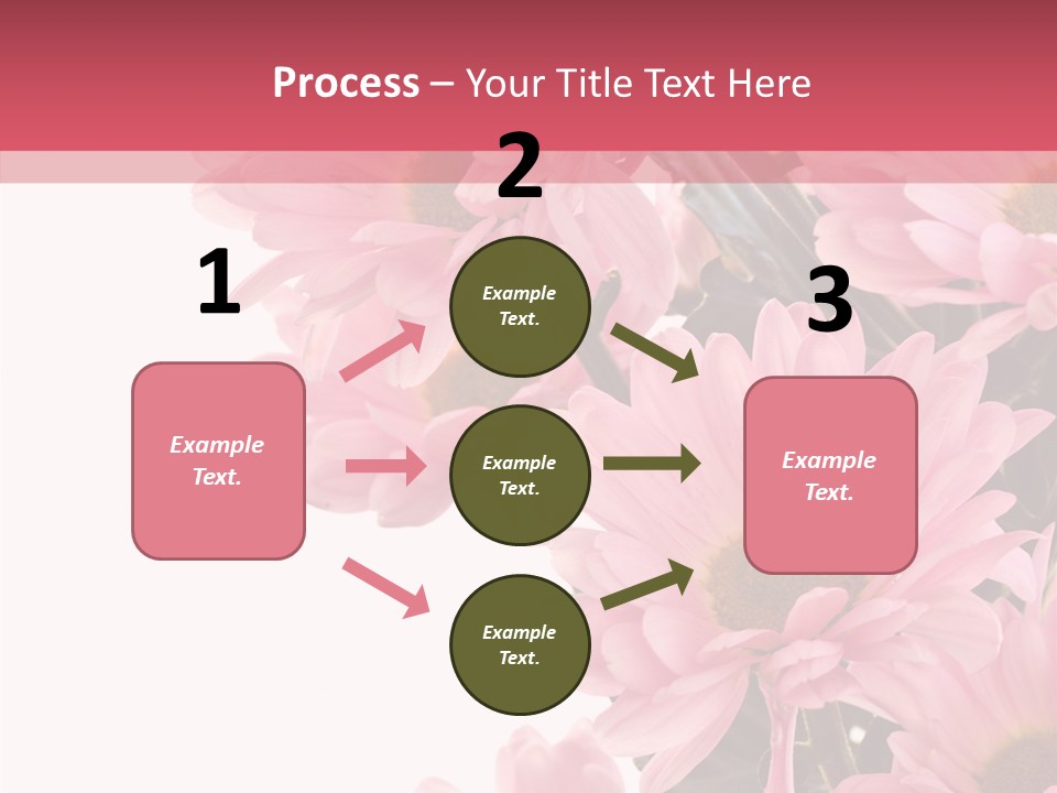 Blossom Head White PowerPoint Template