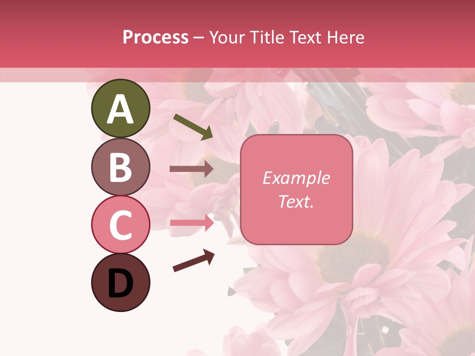 Blossom Head White PowerPoint Template