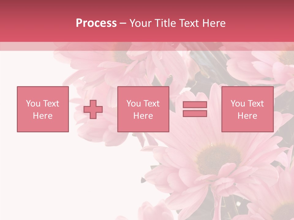 Blossom Head White PowerPoint Template