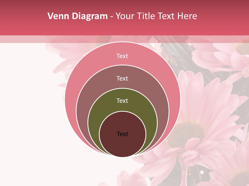 Blossom Head White PowerPoint Template