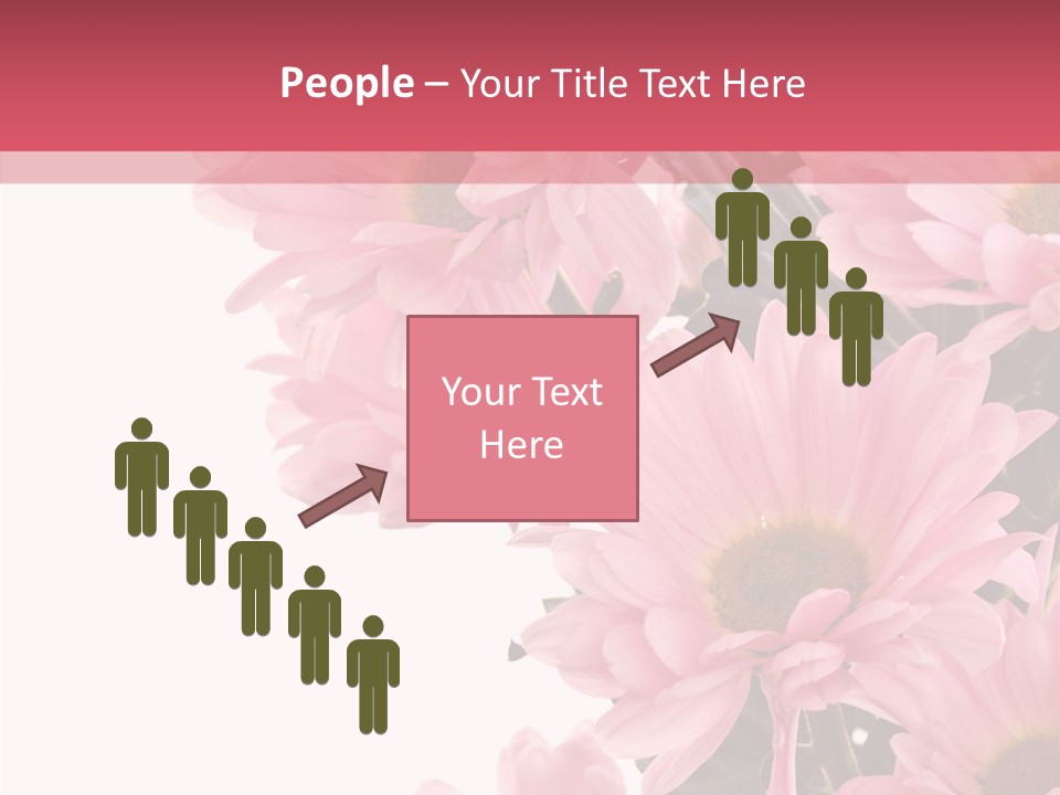 Blossom Head White PowerPoint Template