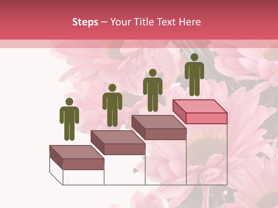 Blossom Head White PowerPoint Template