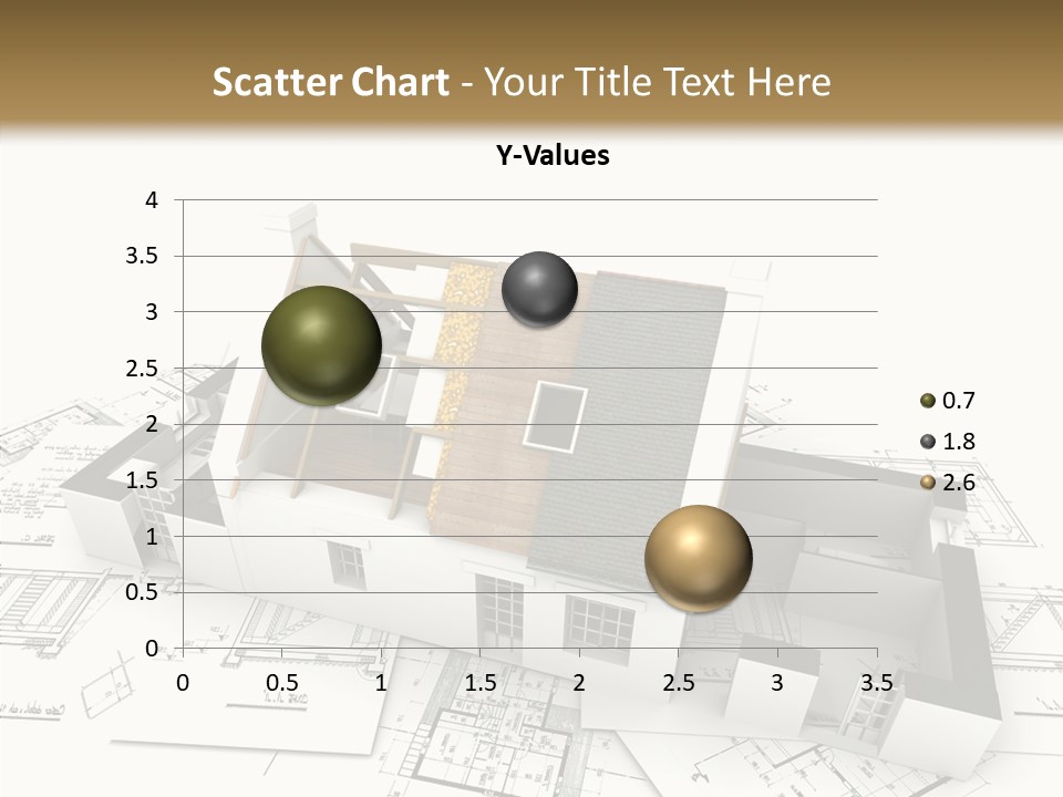 Prefabricated Detached Home PowerPoint Template