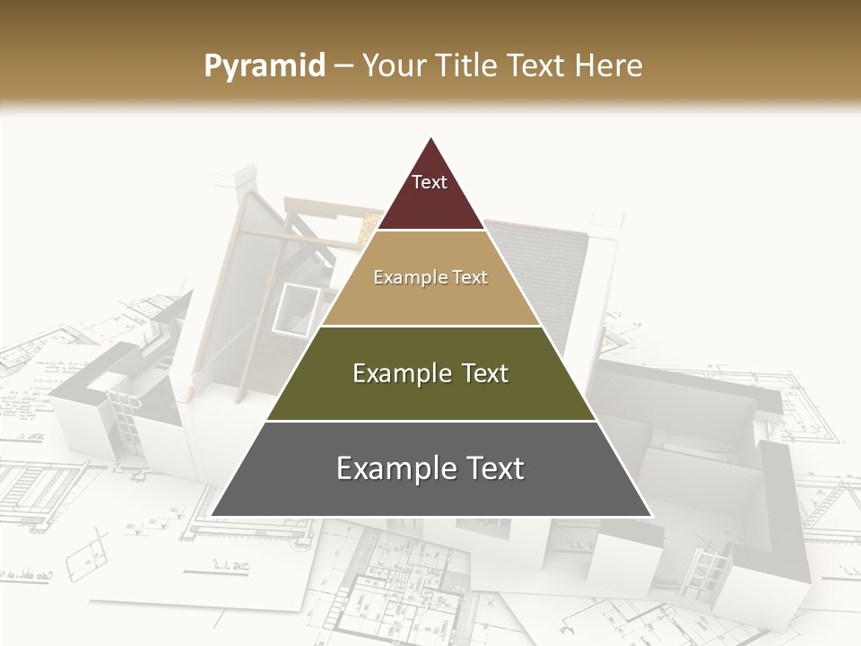 Prefabricated Detached Home PowerPoint Template