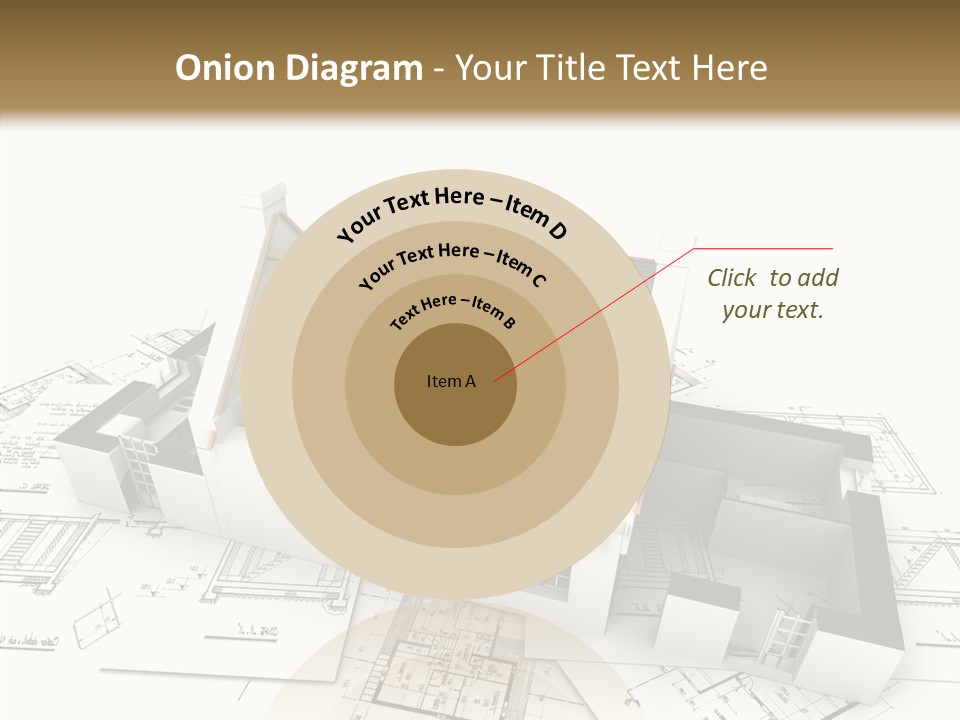 Prefabricated Detached Home PowerPoint Template