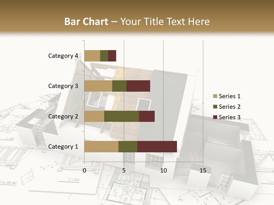 Prefabricated Detached Home PowerPoint Template