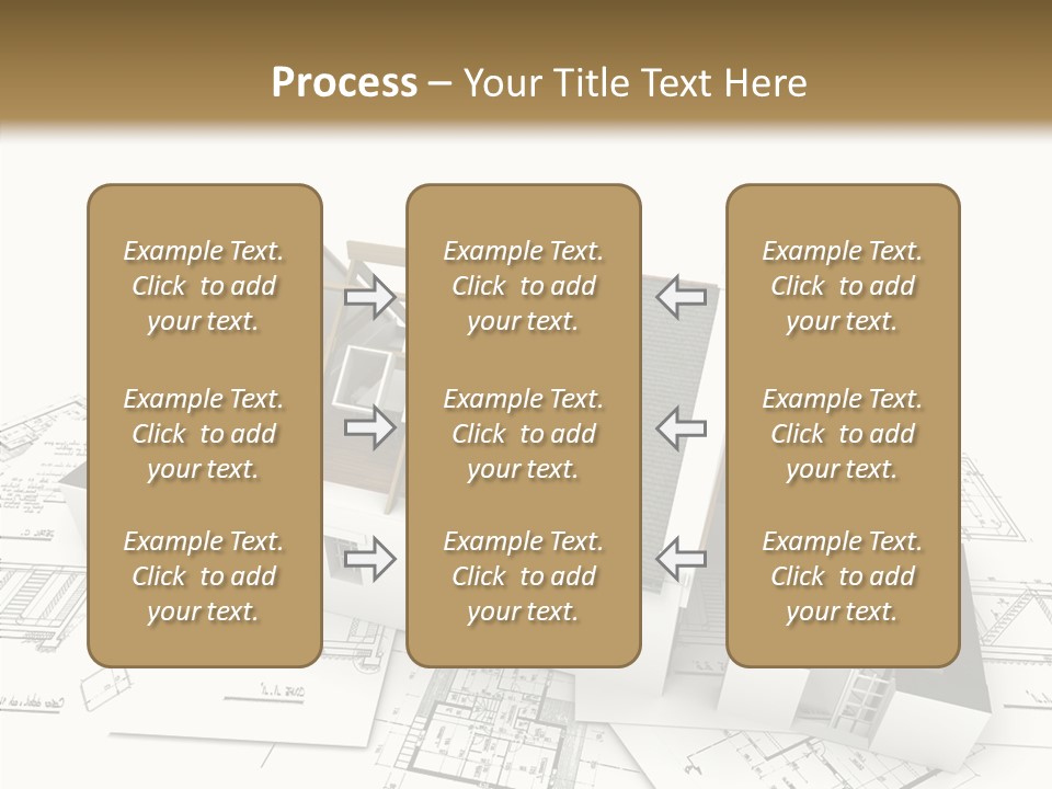 Prefabricated Detached Home PowerPoint Template